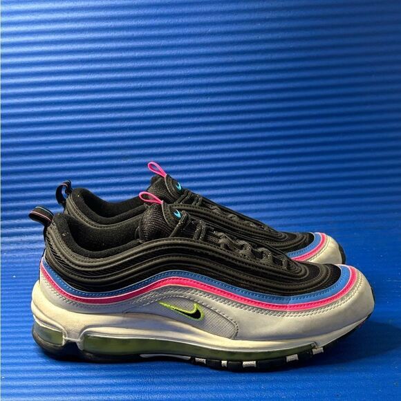 Size 8.5- Men’s Nike Air Max 97 DZ4392-001 Multicolor Running Shoes Sneakers - Picture 1 of 8